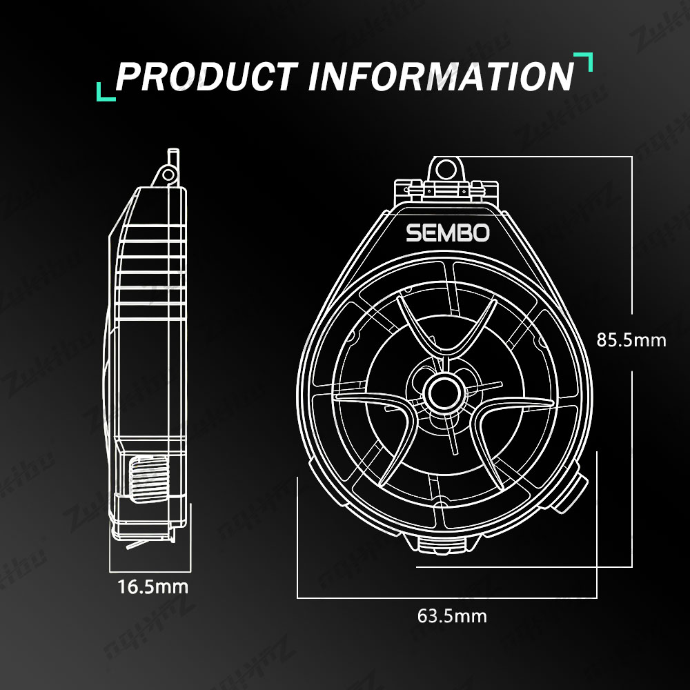 ZUKIBO Boîte de rangement comp - Fishing Line Dispenser avis et prix